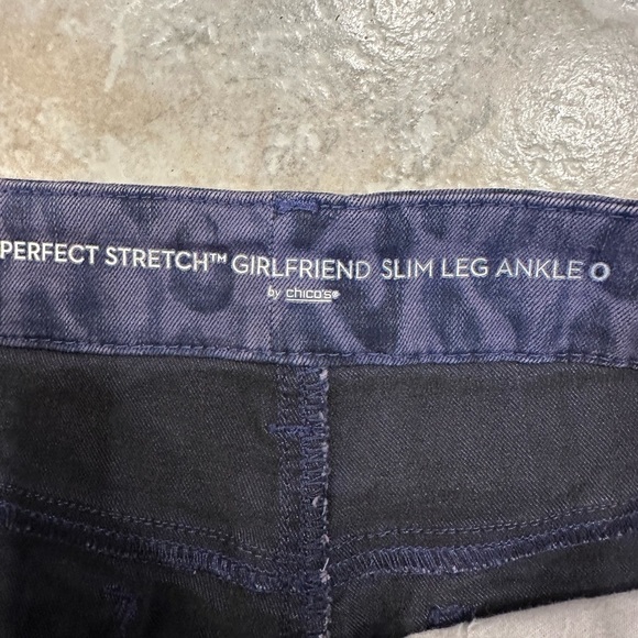 Chicos Perfect Fit Girlfriend Slim Ankle Size 4 (Size 0) - Picture 3 of 5